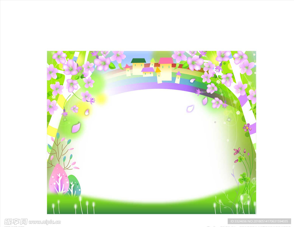 矢量花纹