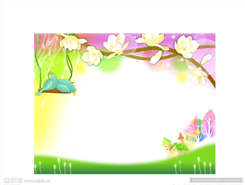 矢量花纹