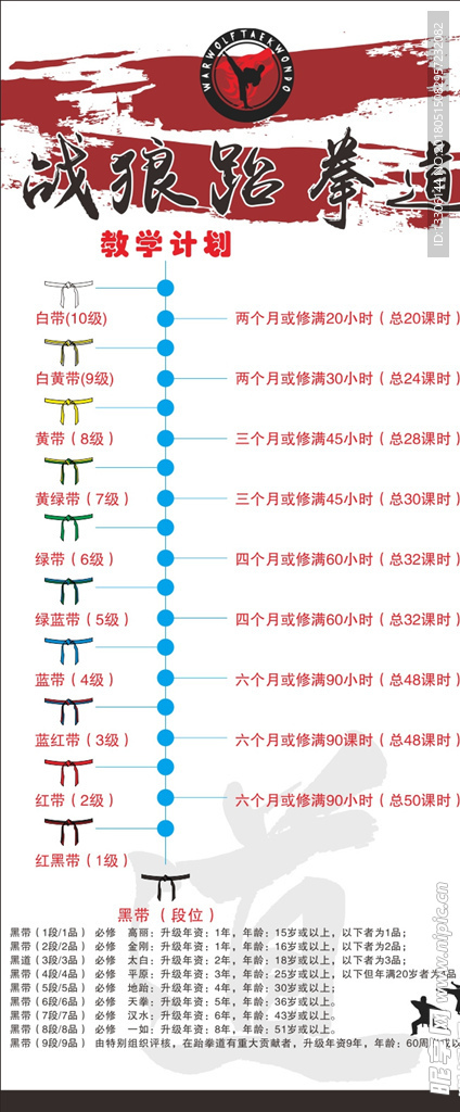 跆拳道展架