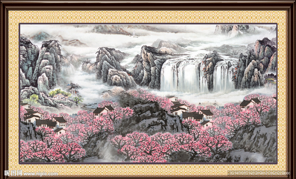 山水国画