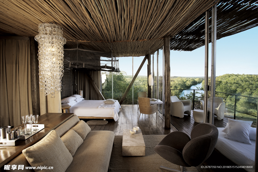 非洲自然保护区度假酒店