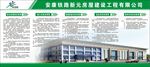 绿色展板