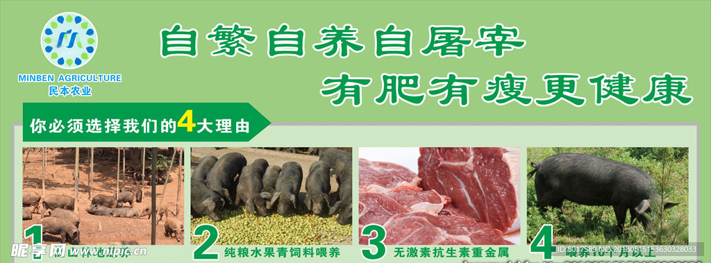 民本实业   土猪 天然  绿