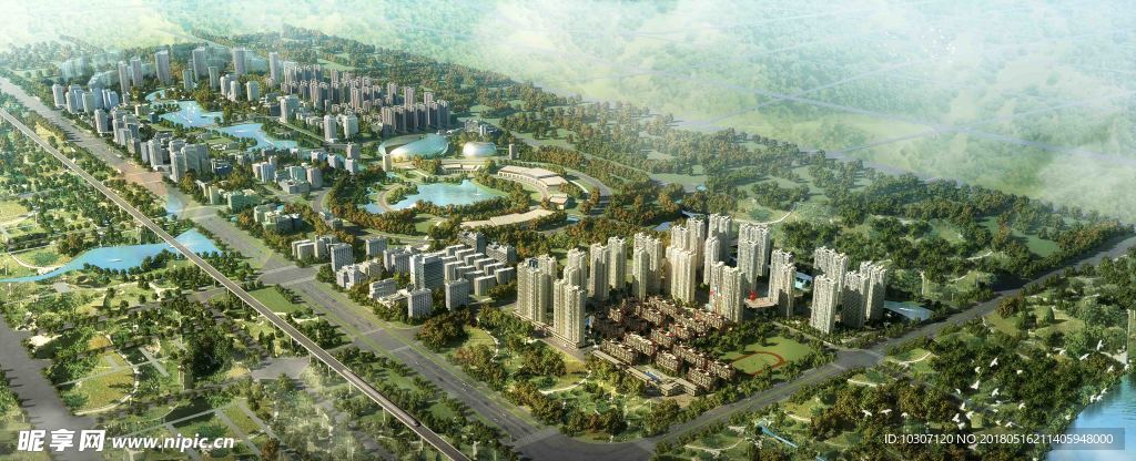 高楼大厦  房地产素材