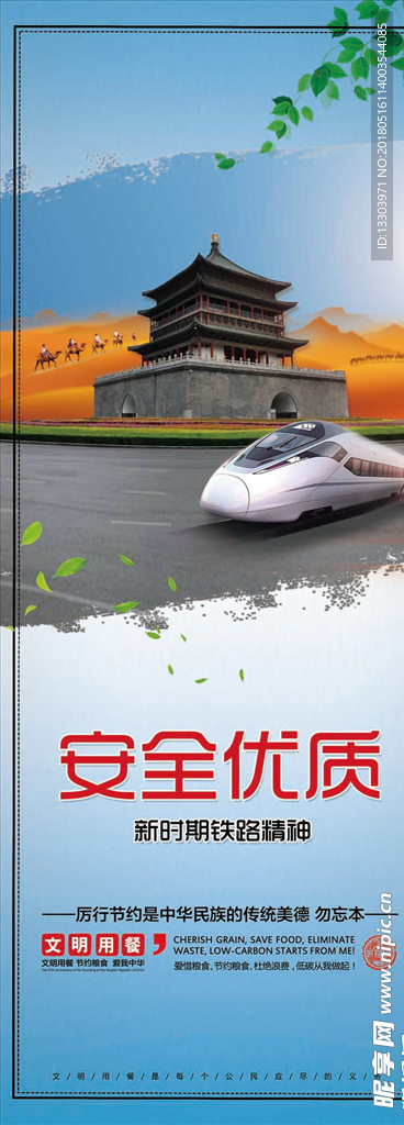 铁路展板