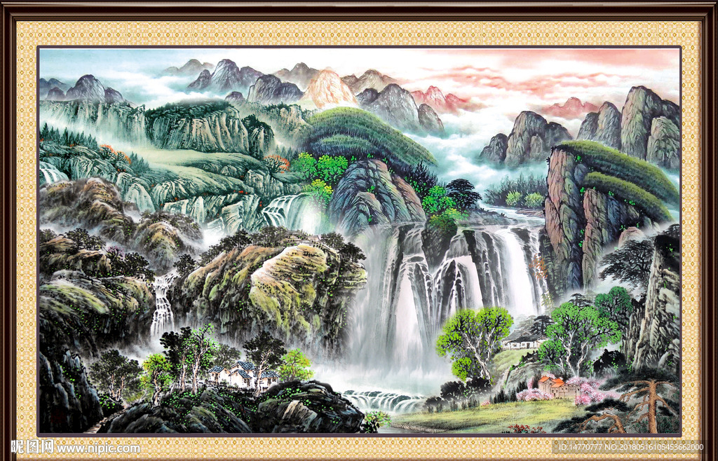山水国画