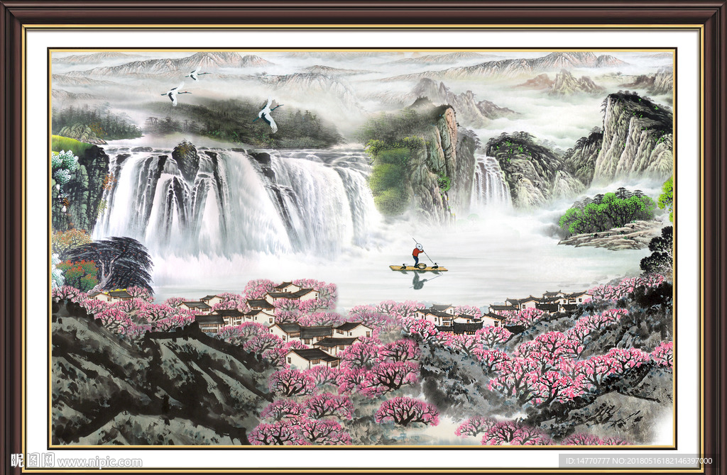 山水国画