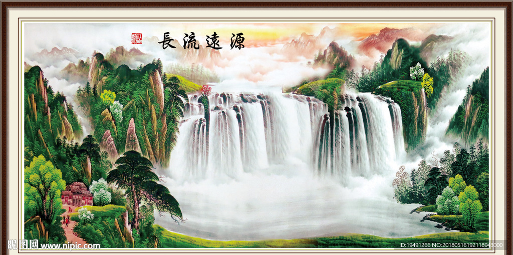 山水画