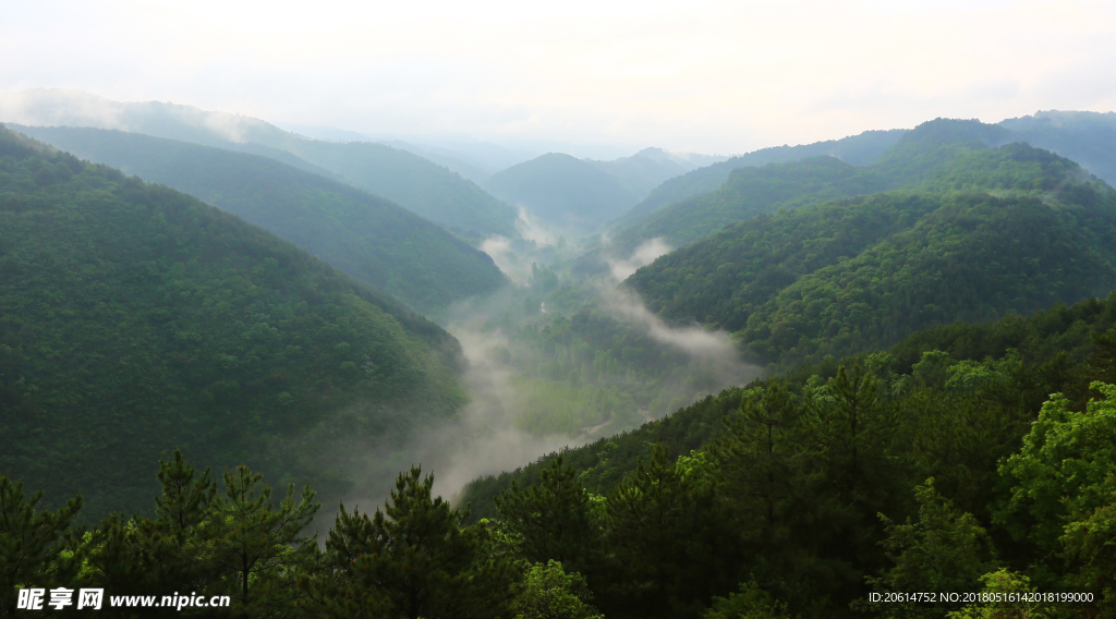 俯瞰高山美景