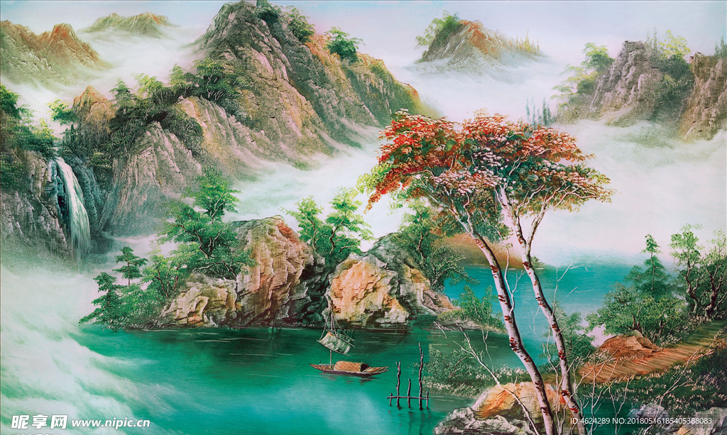 油画风景