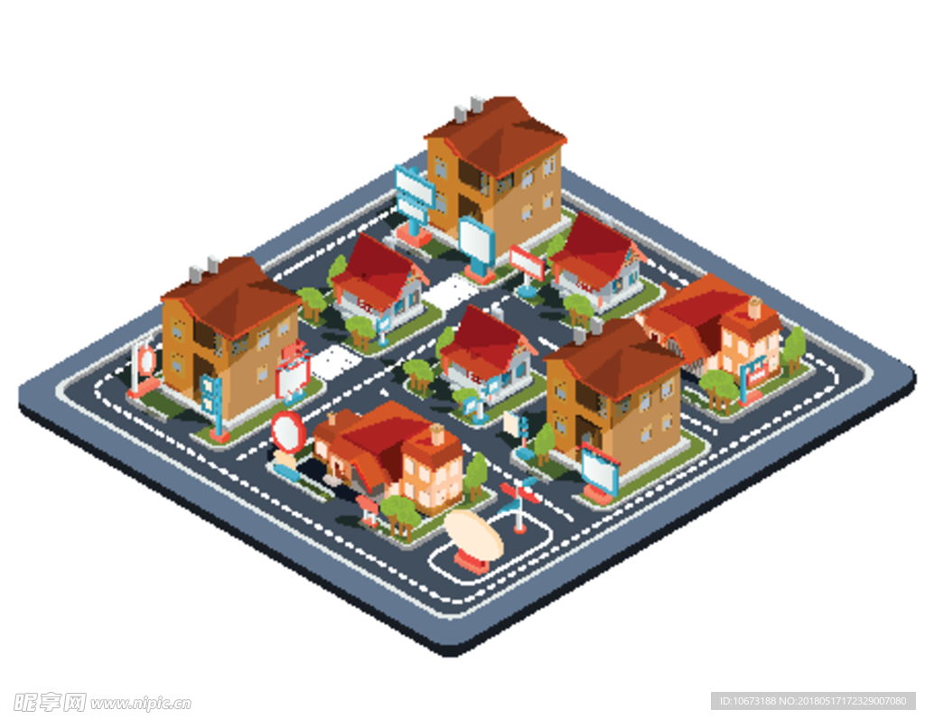 矢量建筑