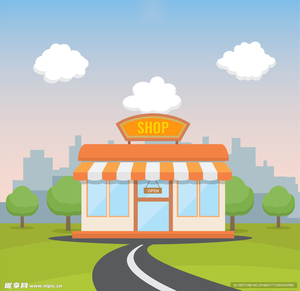 矢量建筑