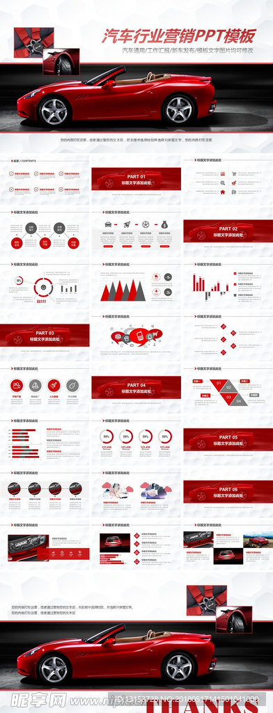汽车行业品牌营销策划PPT模板