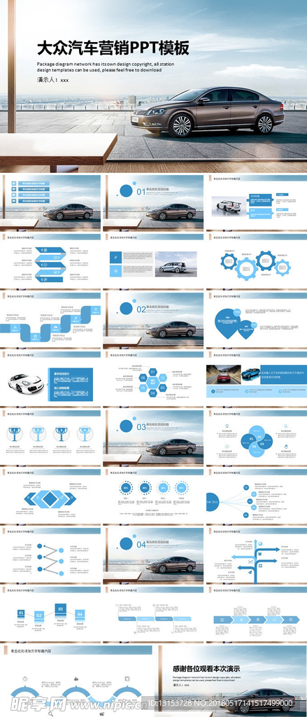 汽车行业品牌营销策划PPT模板