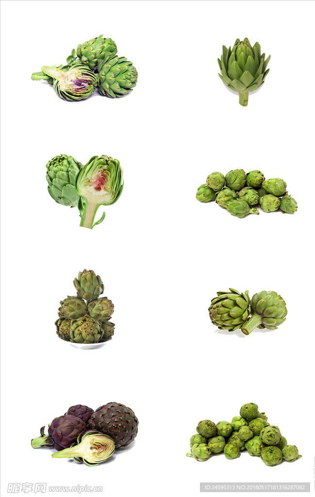 免抠洋蓟蔬菜png素材