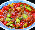 肉段炒柿子