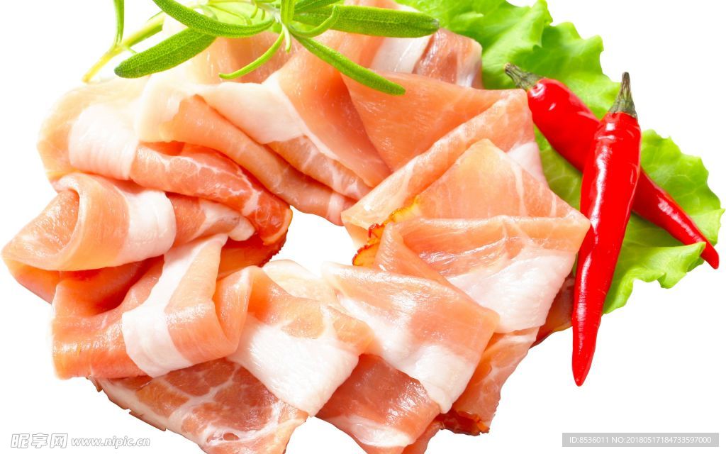肉片培根