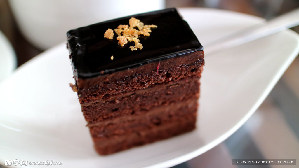 甜品巧克力蛋糕