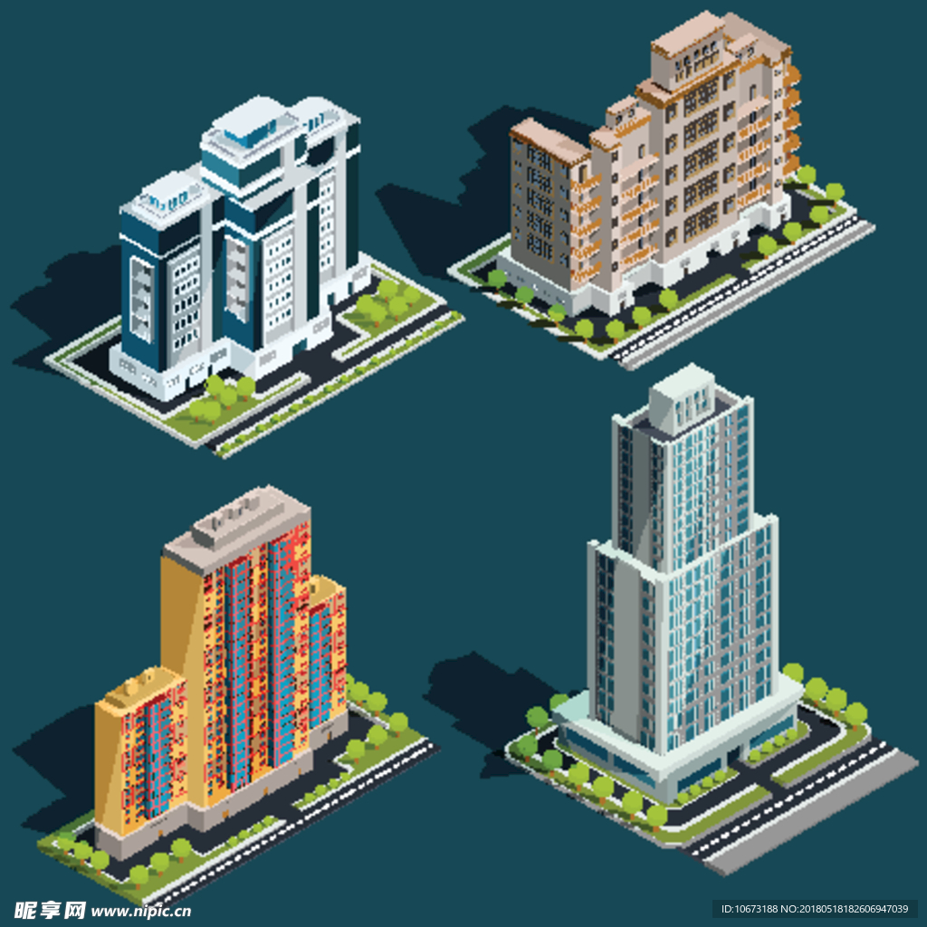 矢量建筑
