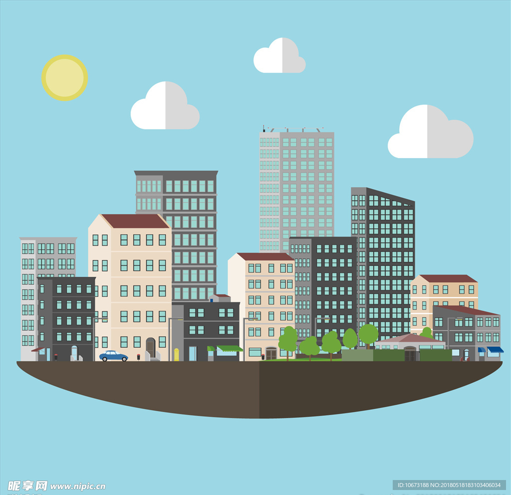 矢量建筑