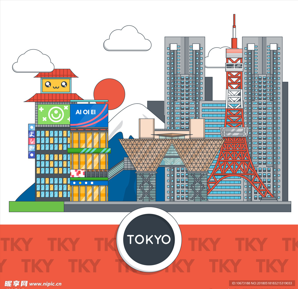 矢量建筑