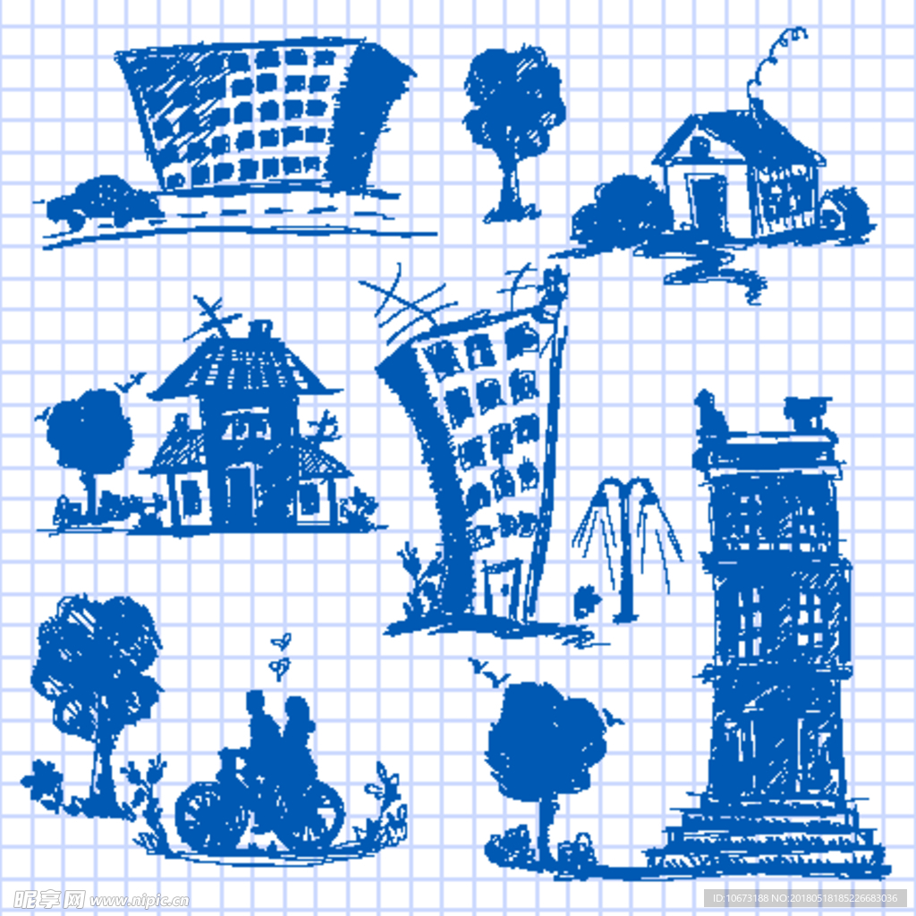 矢量建筑