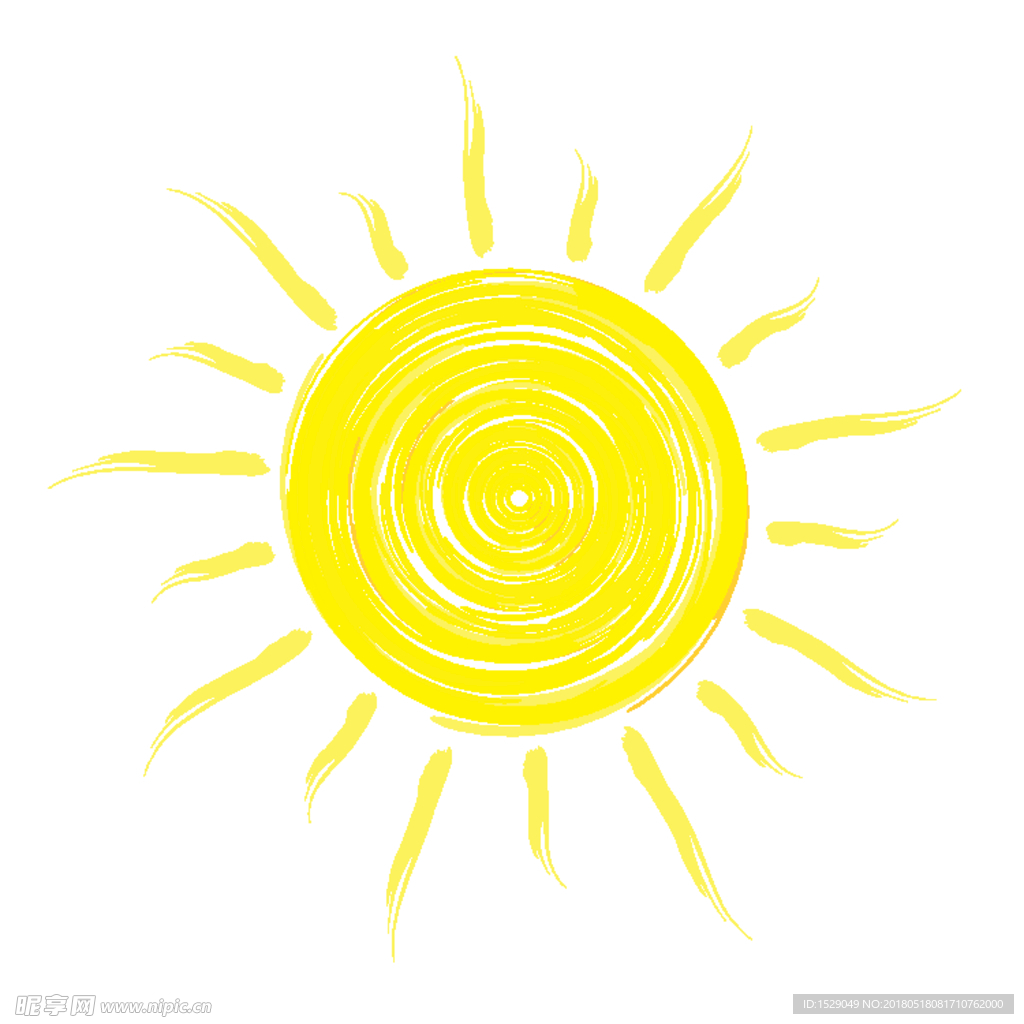 卡通太阳