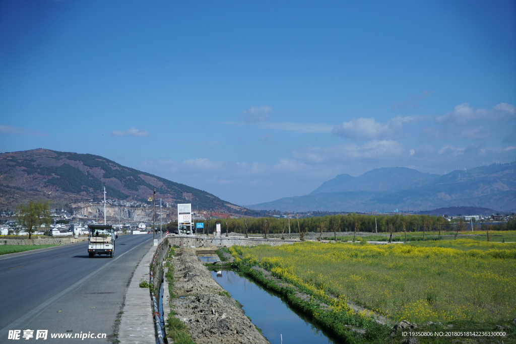 云南大理 公路 风景