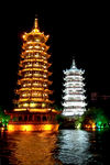 金银双塔