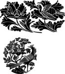 鸟 花