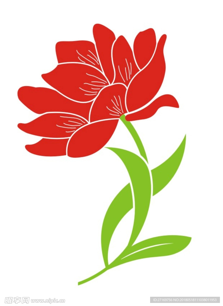 矢量花