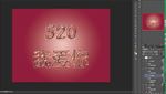 水晶效果字可编辑