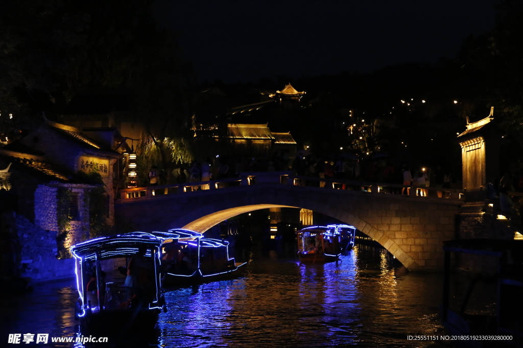 古北水镇夜景