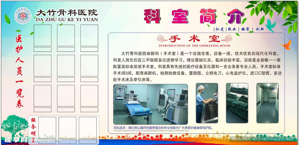 医院科室简介