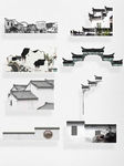 徽派建筑 江南水乡 中国 江南