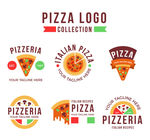 彩色披萨标志设计