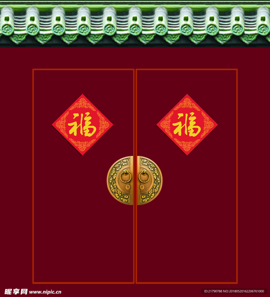 古建筑门