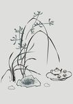 兰花茶具
