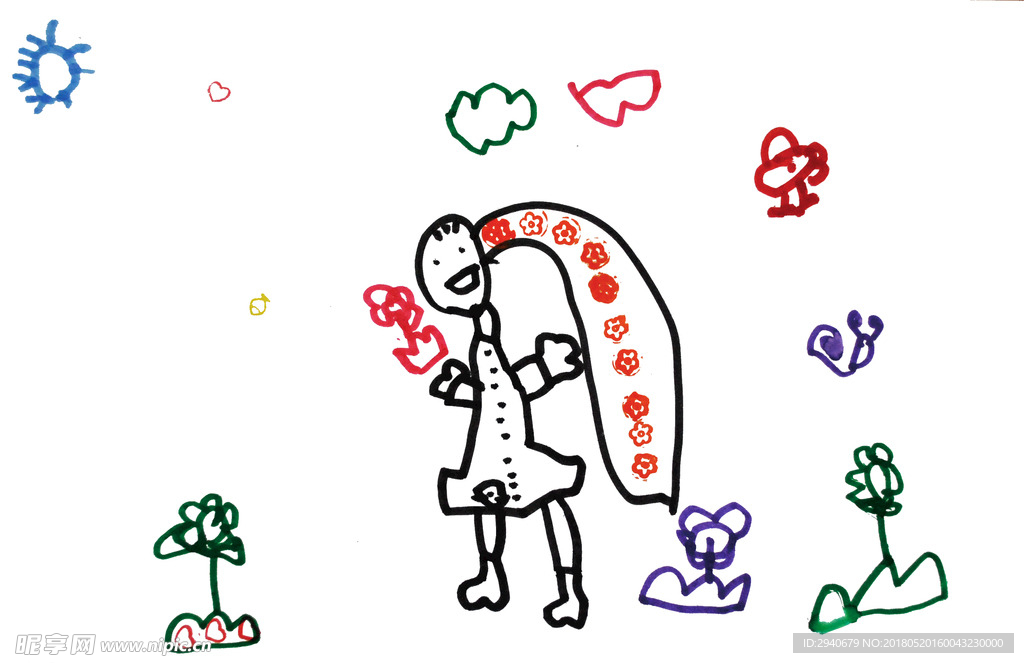 小人采花