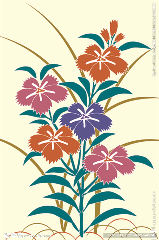 中式花纹
