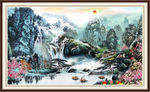 山水画