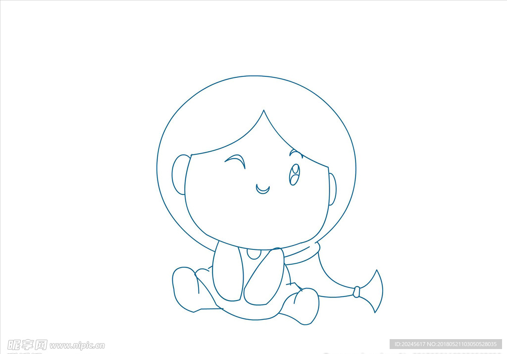 小女孩
