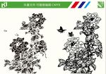 花朵线条图