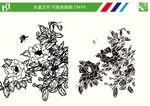 花朵线条图