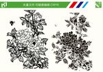 花朵线条图