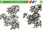 花朵线条图