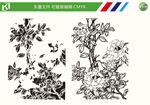 花朵线条图