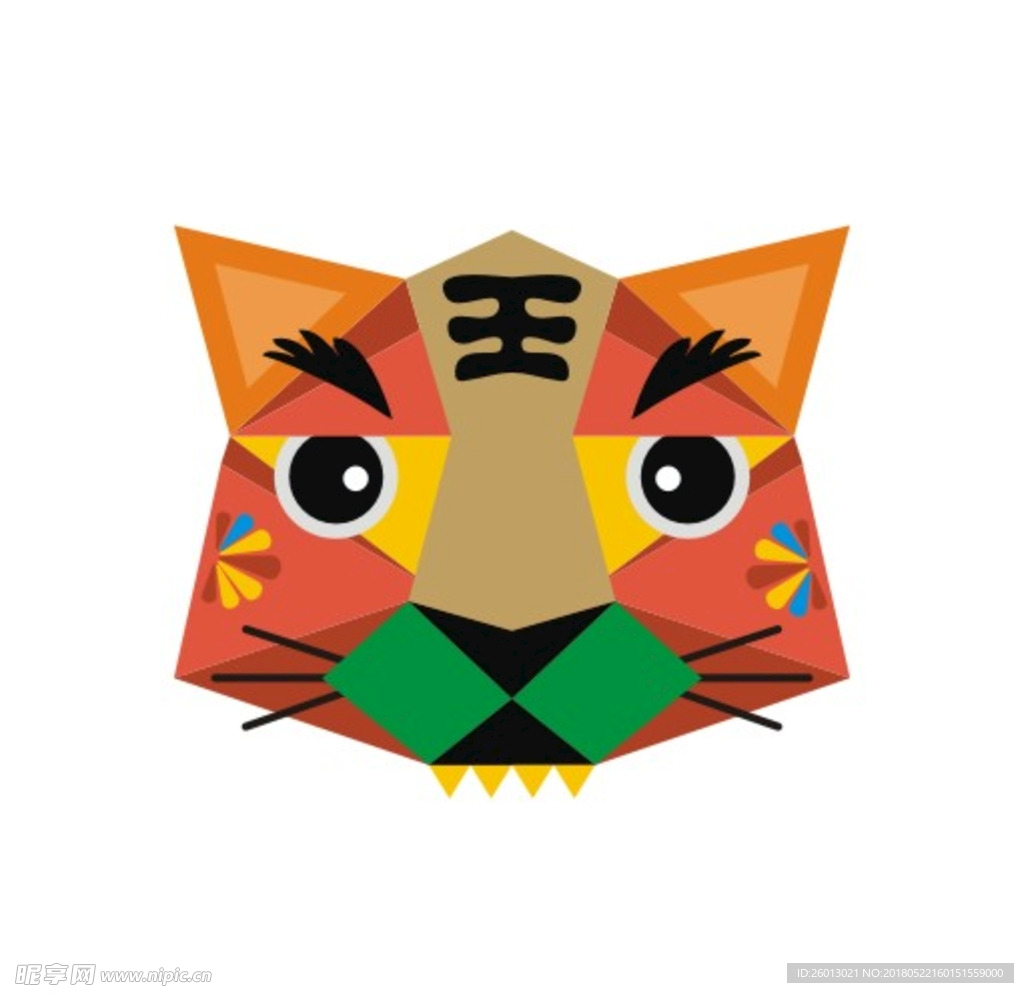 卡通老虎