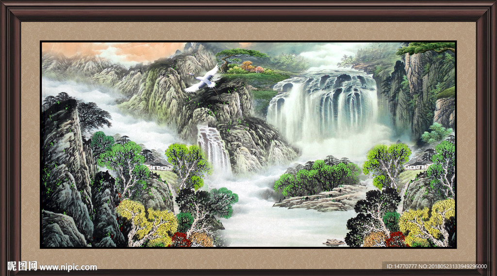 山水国画