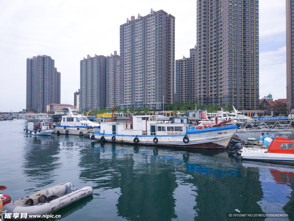 青岛港口风光